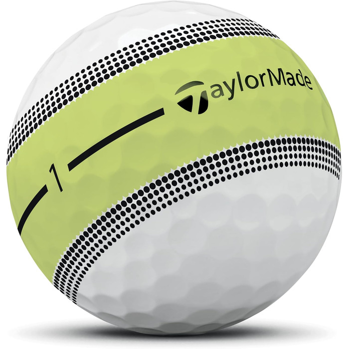 Гольф-м'ячі TaylorMade Tour Response Stripe 25, багатоколірні