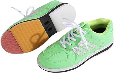 Жіночі боулінгові черевики VEACAM для початківців з ковзною підошвою, тренувальні, легкі, зелені (40 EU)