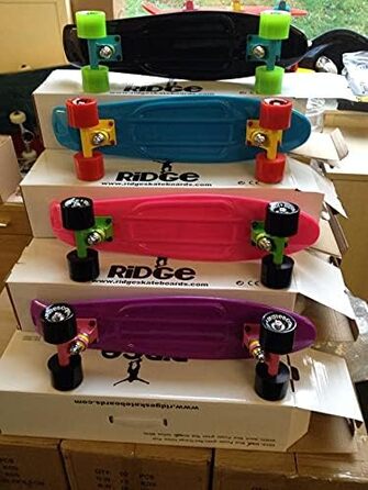 Скейтборд Ridge Mix It Up Mini Cruiser, повністю зібраний, серія Rio