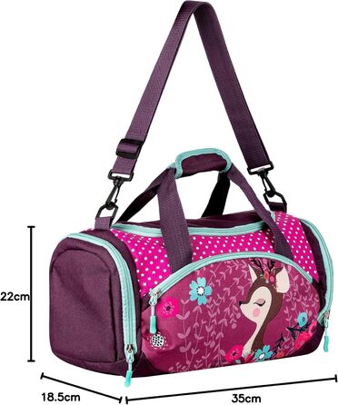 Спортивна сумка-рюкзак для дітей. Різні кольори (рожевий, фіолетовий, блакитний).