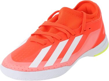 Дитячі футбольні бутси adidas X Crazyfast.3 Indoor (31 EU, Червоно-біло-жовті)