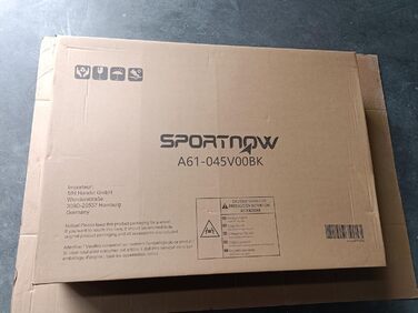 Баскетбольний щит SPORTNOW зі стійкою, регульована висота 293-350 см, на колесах, для дітей та дорослих, сталевий