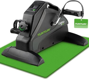 Мінівелотренажер Tunturi Cardio Fit M30 для рук і ніг, з LCD-дисплеєм, для реабілітації та тренувань, чорний