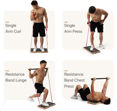 Дерев'яний фітнес-борд StrongTek - балансборд для координації, сили та стабільності. Для дому, офісу та реабілітації