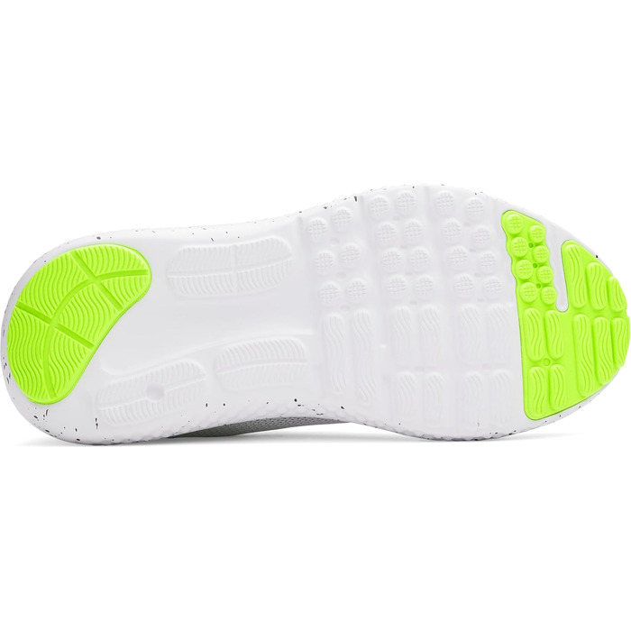 Чоловічі кросівки Under Armour Surge 4 (38.5 EU, Білий, Hyper Green, Чорний)