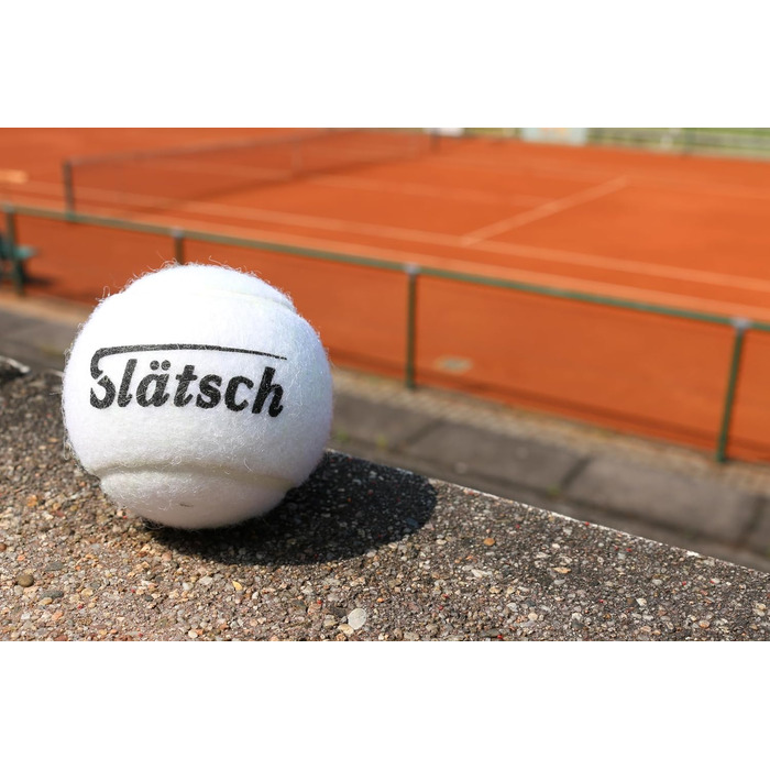 Slätsch - професійні тенісні м'ячі, білі, 4 шт, для змагань