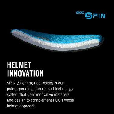 Велосипедний шолом POC Tectal Race MIPS для трейлу, ендуро та ол-маунтін, з арамідним захистом, легким регулюванням розміру, MIPS, чорний/білий, S (51-54 см), 2021