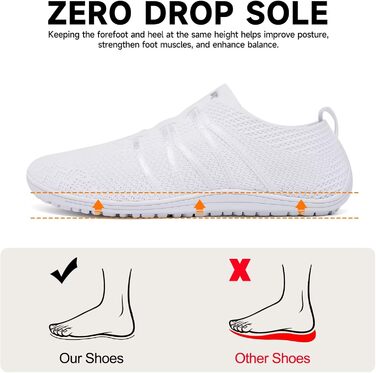 Легкі та зручні шкарпетки-кросівки Merdoo для жінок та чоловіків. Дихаючі шкарпетки-кросівки, slip-on, для дому та спорту, розмір 37-45 EU (білі).