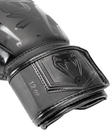 Боксерські рукавички Venum Elite Evo чорного кольору, 16 Oz