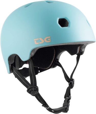 Мотоциклетний напівшолом TSG Meta, сатинова синя, розмір L/XL (58-60 см)