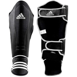 Захист гомілки та стопи Adidas Super Pro, розмір S, чорний/білий
