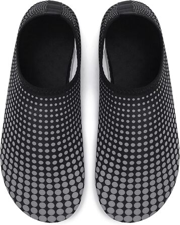 Аквашузи для плавання та йоги: чоловічі та жіночі, швидковисихаючі, неслизькі, сірі (39 EU, G995)