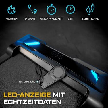 Бігова доріжка TREX SPORT TX-300WP AERO для дому, з пультом і LED-дисплеєм, швидкість до 6 км/год