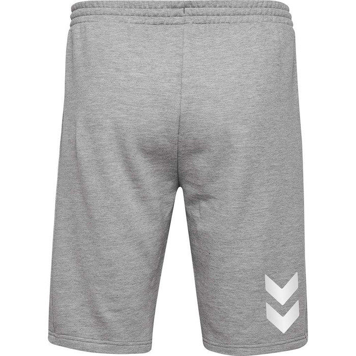 Чоловічі спортивні шорти Hummel Core Poly дихаючі, сірий меланж, розмір L