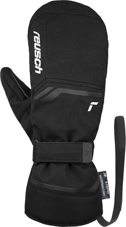 Чоловічі лижні рукавиці Reusch Primus R-Tex XT, водонепроникна мембрана, теплі зимові сноу та софтшел рукавички, чорні/білі, розмір 11
