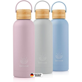 Термос-бутилка beloove з нержавіючої сталі, BPA Free, подвійні стінки, не протікає, для газованої води, стійке до подряпин покриття, 500/750 мл
