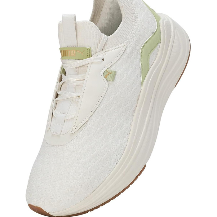Жіночі бігові кросівки Puma Softride Stakd Premium - білий, зелений, золотий (42 EU)
