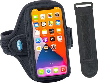 Браслет-тримач для телефону Tune Belt AB91 (iPhone 16/15/14/13/12, 11-16 Pro, 16e, Galaxy S24/S23) - Чорний