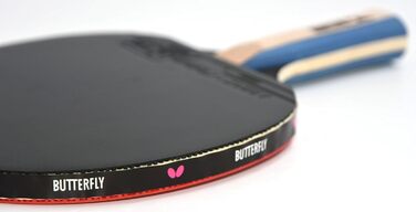 Накладка Butterfly Timo Boll Silver для настільного тенісу, ITTF сертифікат, анатомічна ручка, для амбітних гравців, преміум якість