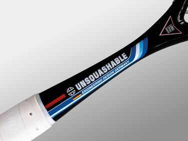 Сквош-ракетка Unsquashable Y-TEC 8004 C4, 2014, чорна/срібляста/синя