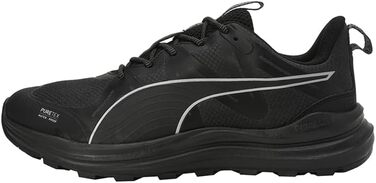 Кросівки для бігу PUMA Reflect Lite Trail PTX, унісекс, 37.5 EU, чорний/срібний/темно-сірий