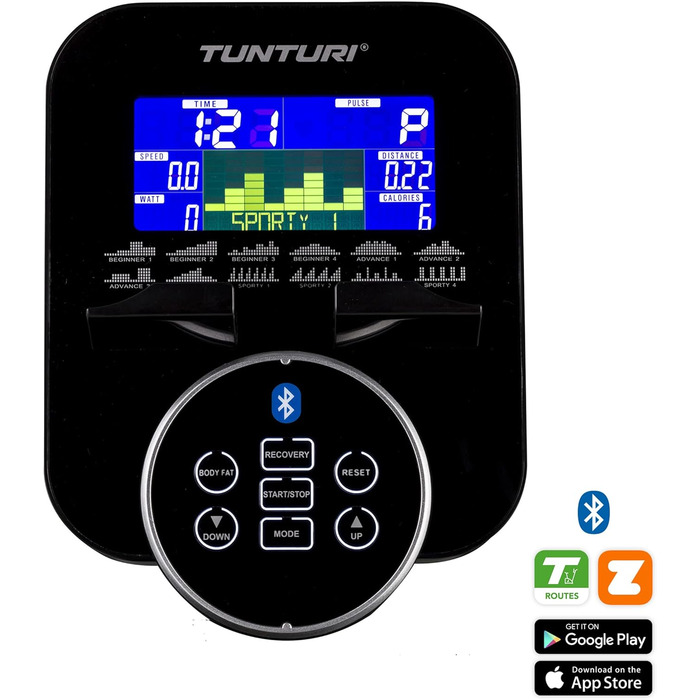 Еліптичний тренажер Tunturi FitCross 50i Rear, задній привід