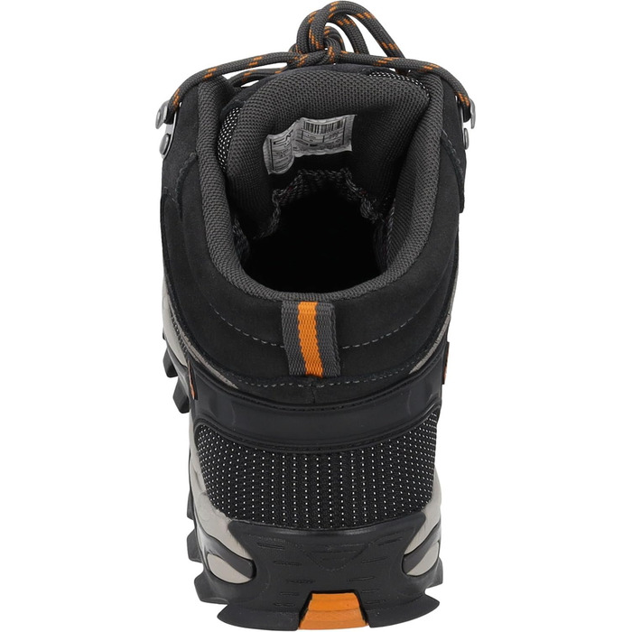 Чоловічі трекінгові черевики CMP Rigel Mid Wp (45 EU, Piombo)