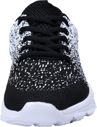 Кросівки для бігу та повсякденного носіння, чорно-білі, 35 EU