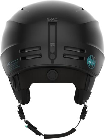 Гірськолижний шолом CRNK Skadi з Bluetooth, шумозаглушенням, чорний, M, для чоловіків і жінок