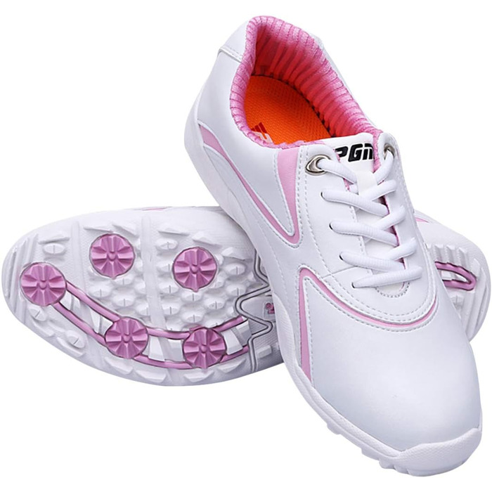 Водонепроникні жіночі гольф-шоу PGM з шипами, рожеві, 34 EU