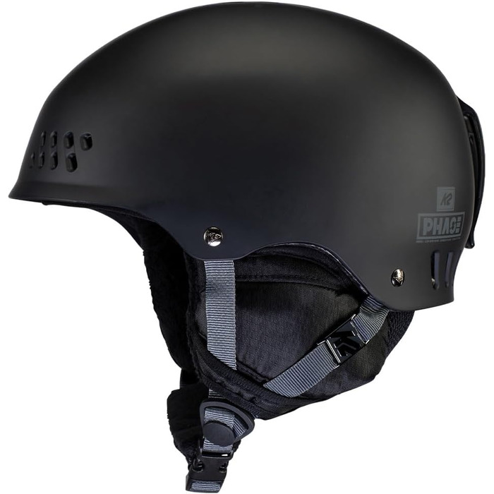 Чоловічий лижний шолом K2 PHASE PRO чорний L/XL (59-62 см) – захисний шолом для гірських лиж і сноуборду