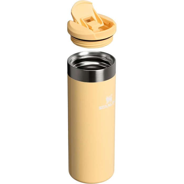 Термокухоль Stanley 1913 Aerolight Transit 0.35L — герметичний стакан для кави To Go, чорний (Butter Gloss)