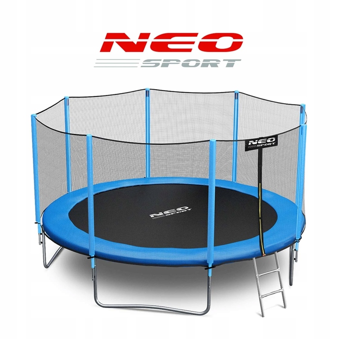 Батут із сіткою Neo-sport 435 см FT 14 (427-435 см)
