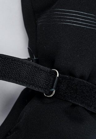 Жіночі лижні рукавиці Reusch Cozy R-Tex XT з пуховою ізоляцією та водонепроникною мембраною, дуже теплі зимові рукавички для снігу, чорні, розмір 7