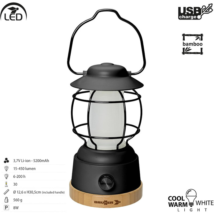 Ліхтар для кемпінгу Brunner Lyss