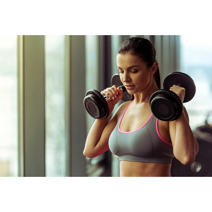 Диск DoYourFitness для гантелі, чавунний, 0,5-15 кг, отвір 28/29 мм, сірий