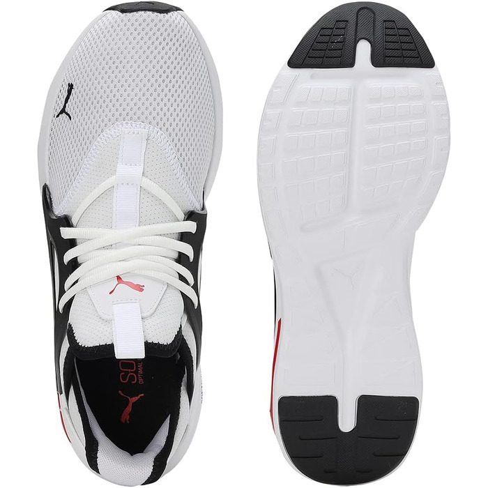 Кросівки Puma Enzo Evo для бігу, чоловічі (47 EU, білий/чорний/червоний)