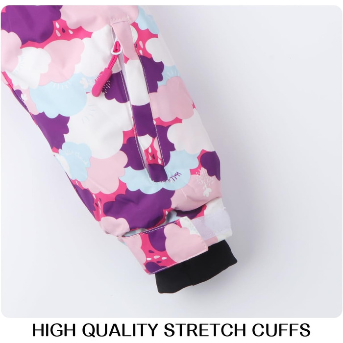 Дитячий зимовий костюм для сноуборду та лиж, водонепроникний, рожевий, 12-13 років