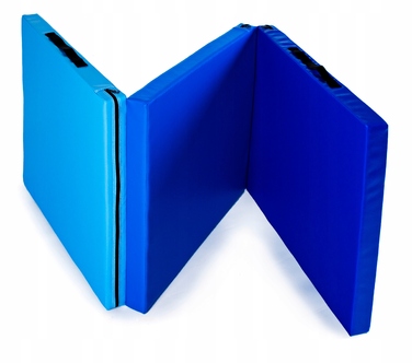 Гімнастичний килимок Sapphire, синій, 180 см х 60 см