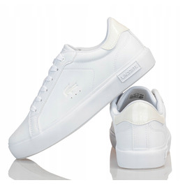 Жіночі білі спортивні кросівки Lacoste Powercourt 225 1 Suj, р. 38