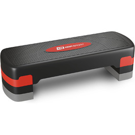 Аеробний степ-платформа Hop-Sport HS-PP033AS для дому, 3-рівнева, антиковзка, до 350 кг