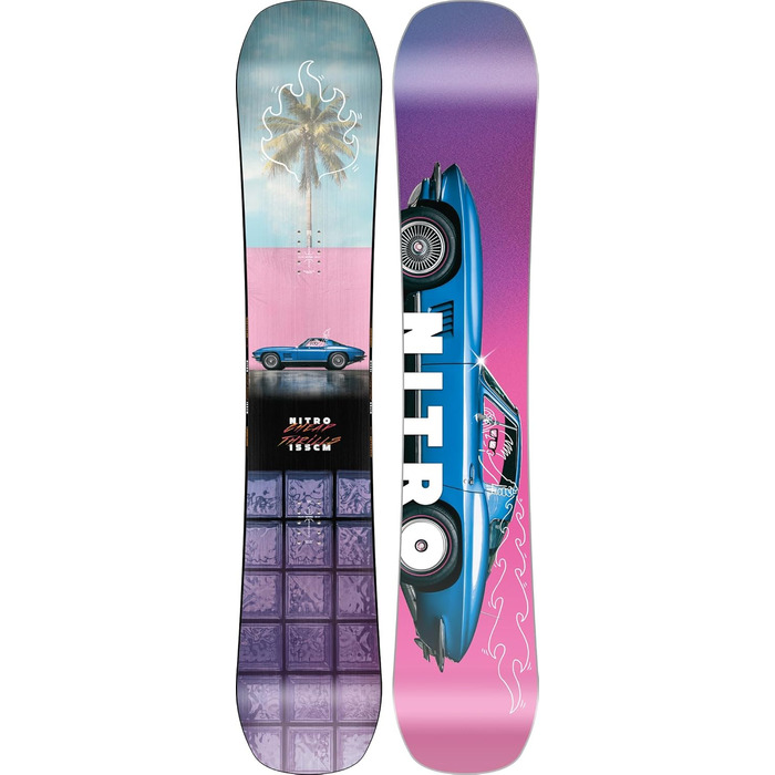 Сноуборд Nitro Cheap Trills 155w Multicolour для чоловіків