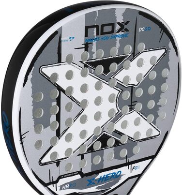 Ракетка для падел Nox X-Hero, біла - професійна ракетка для гри в падел