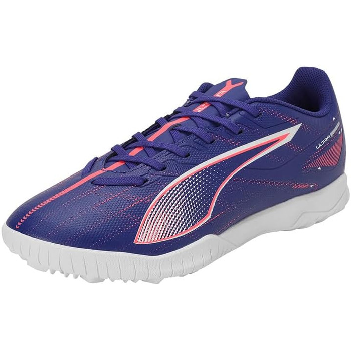 Кросівки футбольні PUMA Ultra 5 Play Tt - Unisex, 47 EU, Lapis Lazuli/Puma White/Sunset Glow