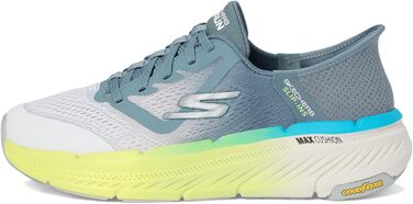 Чоловічі сліпони Skechers Max Cushioning Premier 2.0 Ascendant II (43 EU, сірий, багатокольоровий)