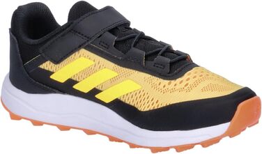 Дитячі кросівки adidas Terrex Agravic Flow для трейлраннінгу, унісекс, на липучці (28 1/2 EU, Semi Spark Spark Amber Tint)