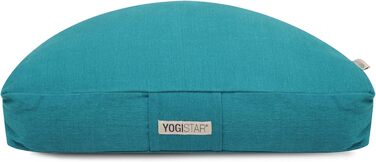 Медитаційна подушка Yogistar Півмісяць бірюзова, напівмісяць, для йоги та медитації