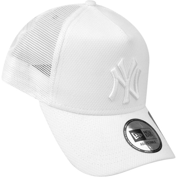 Кепка New Era Mesh Trucker Cap з логотипом New York Yankees, біла, універсальний розмір