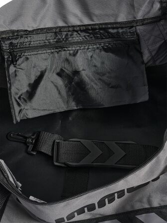 Спортивна сумка hummel Authentic Multisport S для дорослих, сіро-чорна