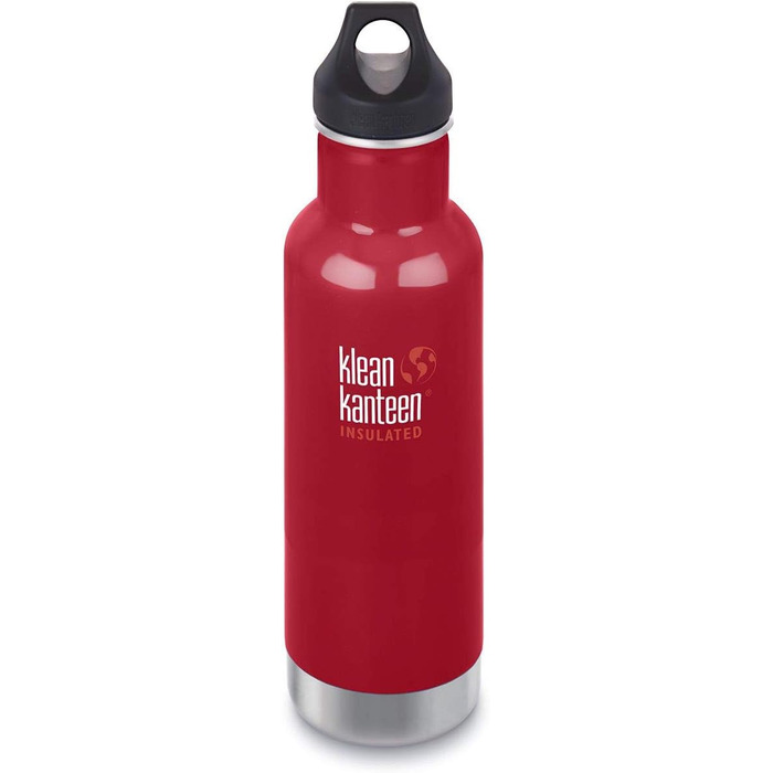Пляшка для води Klean Kanteen Classic 592 мл, червона, сталева